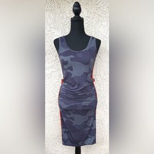SKIVYS Camouflage Sleeveless Dress